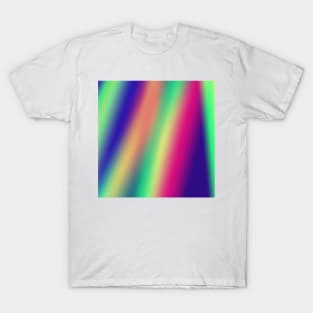 colorful rainbow abstract texture pattern background T-Shirt